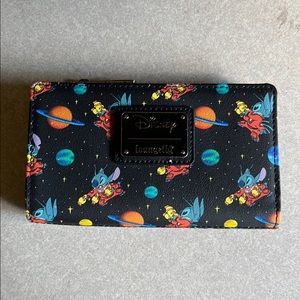 Loungefly stitch AOP space print